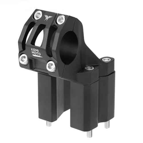 KEMIMOTO Direct Mount Riser Stem Raised 4¡° Compatible with Surron Light Bee X160 X260 Talaria Sting Talaria XXX Seway CNC Aluminium Handle Bar Riser for Electric Dirt Bike 31.8mm Bar Clamp E-Bike
