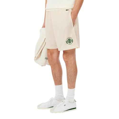 Lacoste Mens Relaxed Fit Tennis Graphic Shorts