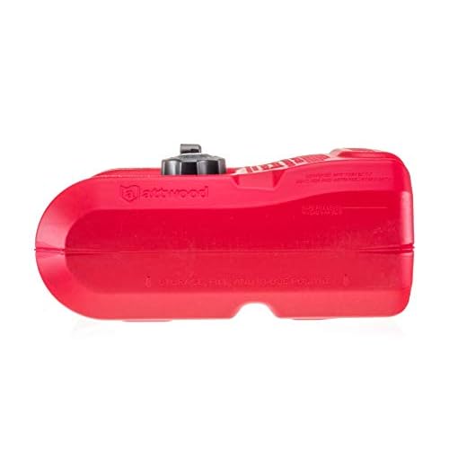 Attwood 8803LP2 EPA and CARB Certified 3-Gallon Portable Marine Boat Fuel Tank
