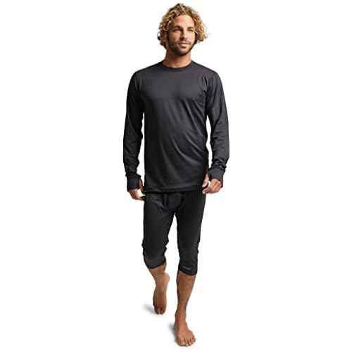 Burton Mens' Midweight Base Layer Crewneck Top