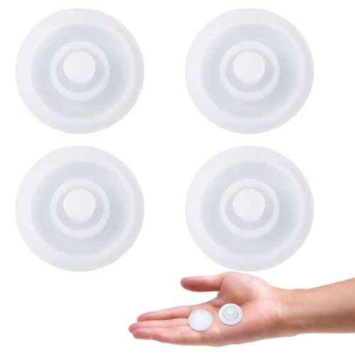 4Pcs Water Cup Silicone Bottle Stopper -Reusable Leak and Spill Proof Water Bottle Plug, Universal Replacement Lid Cup,Big Belly Cup Accessories
