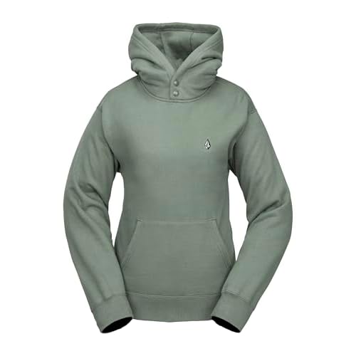 Volcom Women's Costus Pollover Baselayer Hooded Fleece Snow Sweatshirt