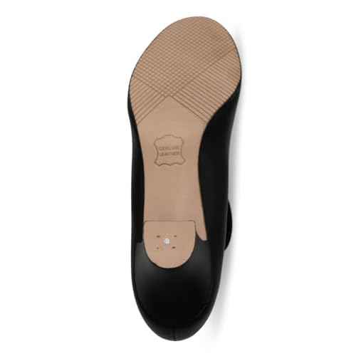 Capezio Women's Jr. Footlight Character Shoe,Black,7.5 M US