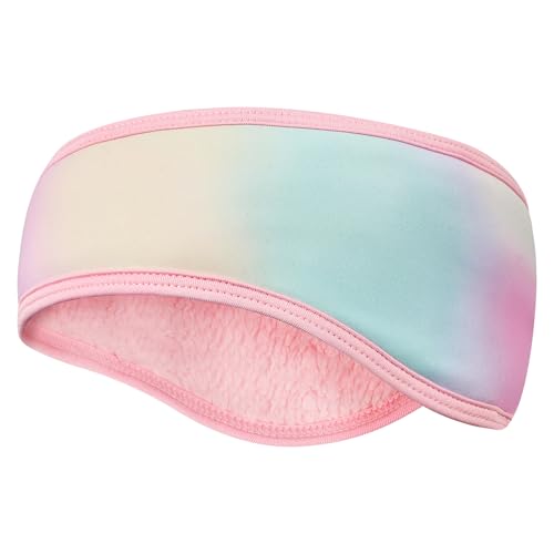 Kids Winter Ear Headband for Girls Boys Thickened Fleece Children Warmers Ear Muffs for Cold Weather Running Cycling
