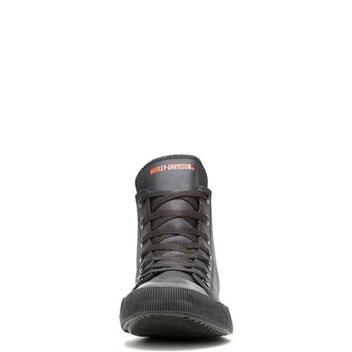 Harley-Davidson Men's Baxter Leather Motorcycle Casual Sneaker