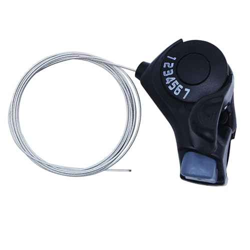 Bike 7 Speed Shifter, Right Thumb Gear Shifters, TX30 Shift Lever,Transmission Bike Gear Shifter AccessoriesOutdoor Mountain Bicycle for Road Bike City Bike Mountain Bike