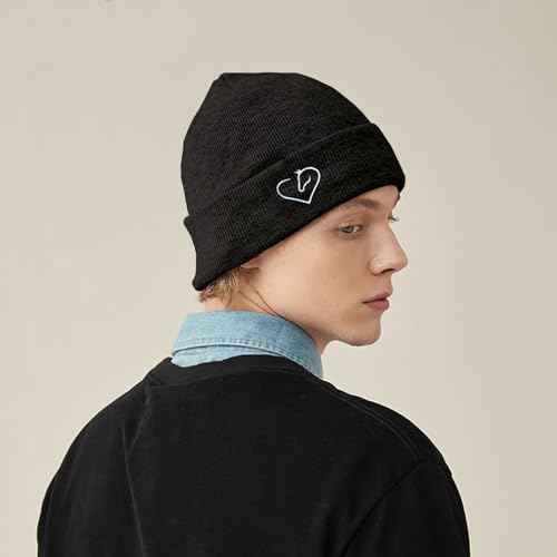 Horse Beanie Horse Gifts Embroidered Knit Hats Black Beanies for Horse Lovers Women Men
