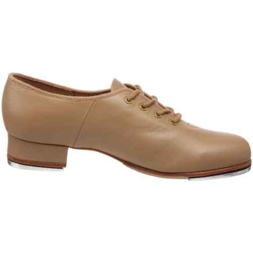 Bloch Dance Women's Jazz Full-Sole Leather Tap Shoe, Tan, 10