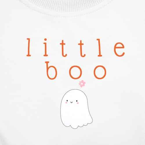 JINTING Mommy and Me Matching Outfits Halloween Little Boo Sweatshirt Spooky Mama Long Sleeve Shirt Tops
