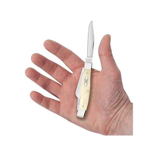 Case Cutlery CA13311: Medium Stockman NAT Bone