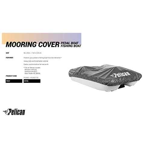 Pelican - Vinyl Pedal Boat Mooring and Storage Cover - Heavy Duty Monaco and Rainbow Models