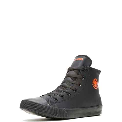 Harley-Davidson Men's Baxter Leather Motorcycle Casual Sneaker
