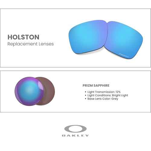 Oakley Original Holston OO9334 Replacement Lenses+ Bundle Microfiber Pouch -FRAMES NOT INCLUDED