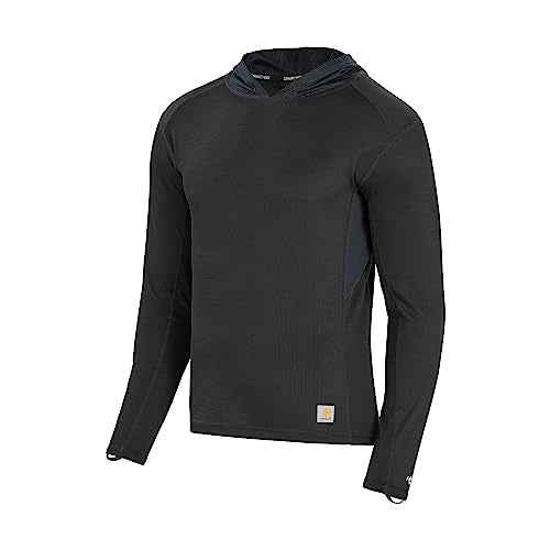 Carhartt Men's UM0222M Force¢ç Midweight Micro-Grid Base Layer Hoodie