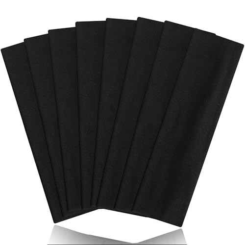 8PCS Summer-Exclusive Non Slip Sports Elastic Soft Running Fashion Headbands Absorb Sweat for Women & Men Working Out, Travel