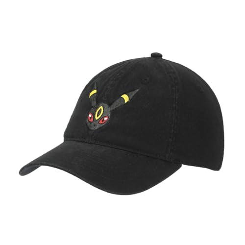 Bioworld Pok?mon Umbreon Face Black Unstructured Baseball Cap