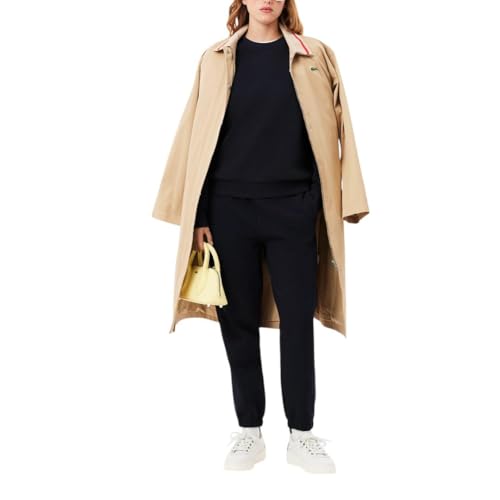 Lacoste Women's Regular Fit Double Face Piqu? Crew Neck Sweatshirt