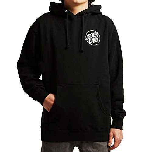SANTA CRUZ Women's Pullover Hooded Sweatshirt Classic Dot Skate Sweatshirt