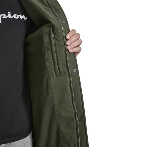 Champion mens Full Length Stadium Jacket With Fleece Lining