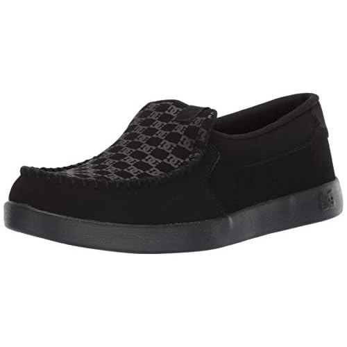 DC Men's Villain Slip On Low Top Slipper Casual Sneaker Shoe
