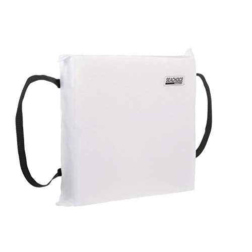 Seachoice Emergency Marine Foam Flotation Cushion, Square, 15 in. X 15 in, White