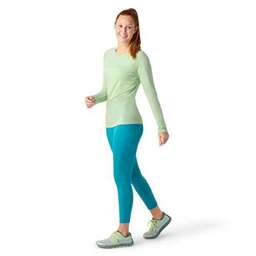 Smartwool Women's Classic All-Season Merino Base Layer Ls Pistachio Xl