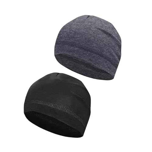 Cotton Skull Caps Lightweight Summer Beanie Hat Sleep Sleeping Slouchy Thin Hats Chemo Cap Running Helmet Liner