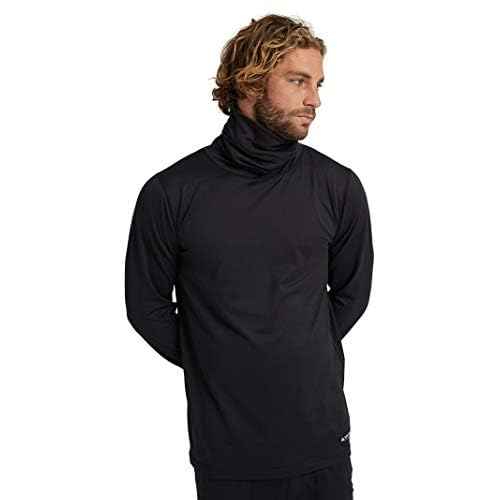 Burton Mens' Midweight Base Layer Long Neck Shirt