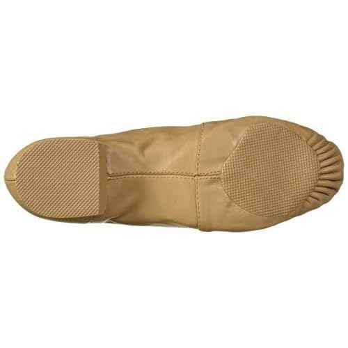 Bloch Dance Women's Elasta Bootie Leather and Elastic Split Sole Jazz Shoe