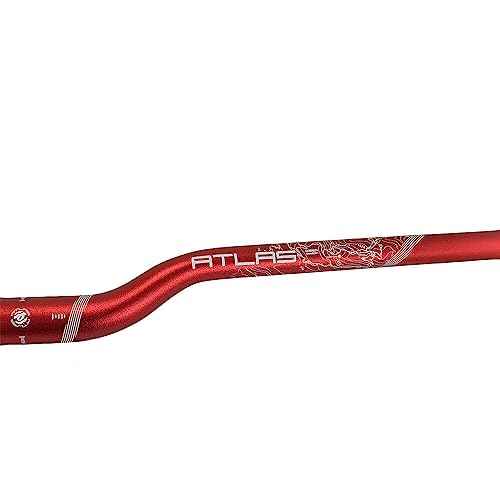 RaceFace Atlas 1.25" Riser 31.8 x 785mm Handlebar 32mm Rise All Mountain Bar,Red,RF1983