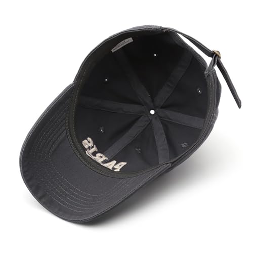 Paris Hat Unisex Baseball Cap Soft Sun Hat Adjustable Trucker Cap