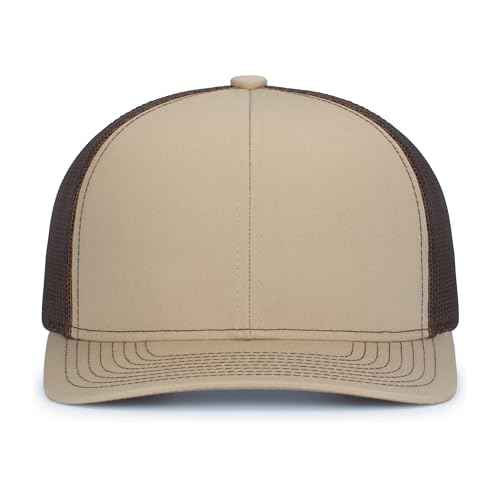 Pacific Headwear Contrast Stitch Trucker Snapback