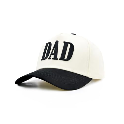 Dad Hats for Men, Vintage Two Tone Hat, New Dad Gifts for Husband, Fathers Day Birthday Gifts from Daughter Son Wife