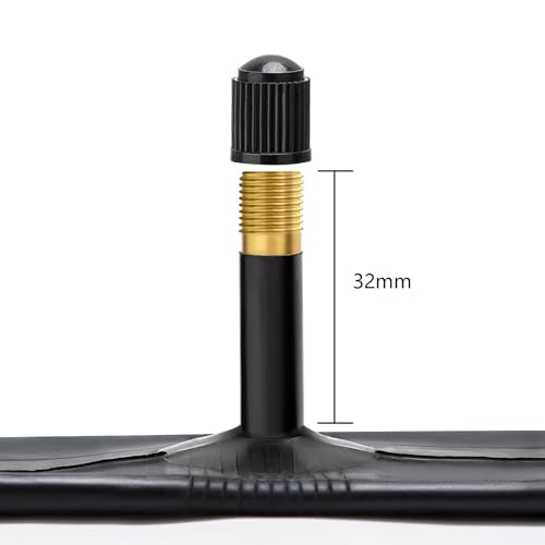 2-Pcs 12"/12.5" Heavy Duty Bike Tubes 12/12.5x2.10/2.50 AV32mm Schrader Valve 52/64-203 Inner Tubes Compatible with 12x2.10/2.50 12.5 x 2.10/2.50 Bicycle Bike Tire Tubes