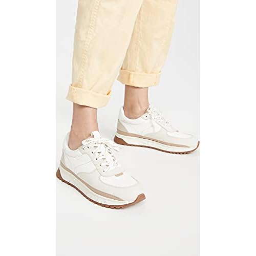 Madewell Women's Kickoff Trainer Sneakers in Neutral Colorblock Leather