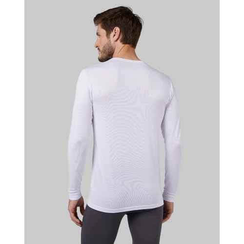 32 Degrees Heat Men's Lightweight Crew Base Layer Thermal Top | Form Fitting | Long Sleeve| 4-Way Stretch