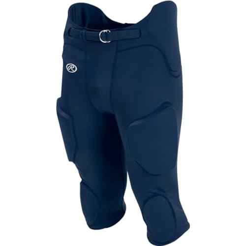Rawlings | Men's | FPL Lightweight Football Pants | Integrated Pads | Practice / Game Use | Adult Sizes | Multiple Colors