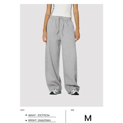 Aelfric Eden Mens Wide Leg Sweatpants Solid Arc Sweat Pants Open Bottom Casual Athletic Lounge Pants with Pockets