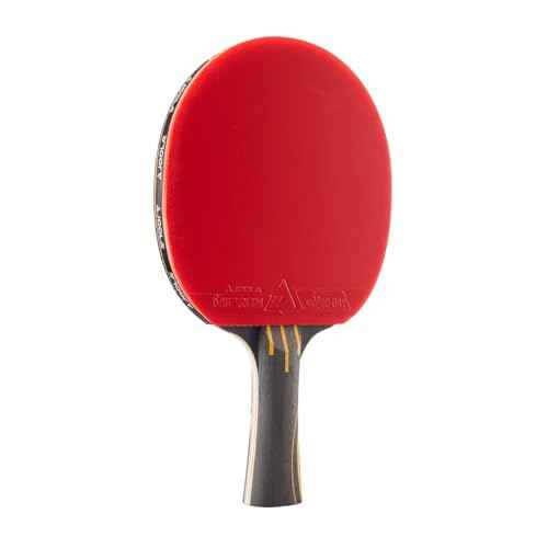 JOOLA Infinity Overdrive - Professional Performance Ping Pong Paddle with Carbon Kevlar Technology - Black Rubber on Both Sides - Competition Table Tennis Racket for Advanced Training - Extreme Speed