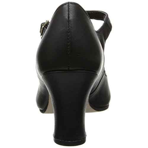 Capezio Manhattan Character Shoe, Black, 4 M