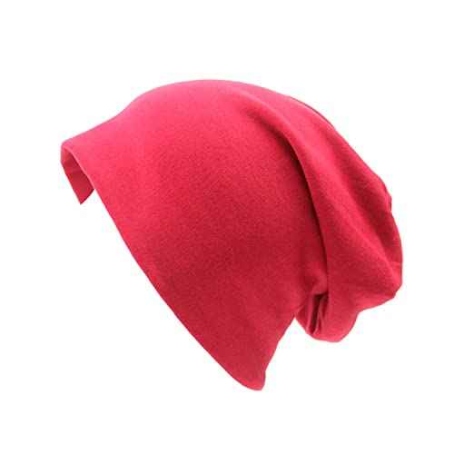 DOOVID Slouchy Beanie for Women Men Baggy Beanie Hats Casual Stretch Hip-Hop Skull Caps Knit Sleepping Hat