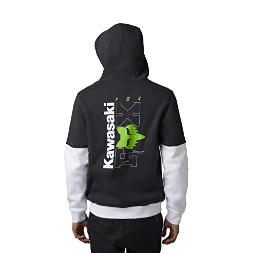 Fox Racing mens Fox X Kawi Zip Fleece Hoodie