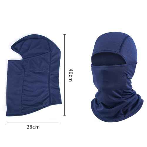 4 Pack Summer Balaclava Face Mask Sun UV Protection Hood Breathable Face Mask for Men Women - Motorcycle Fishing Multi