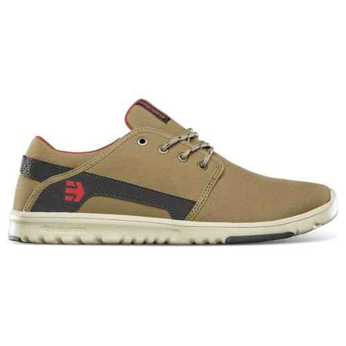 Etnies Men's Scout Sneaker Skate Shoe, Brown/Black, 9