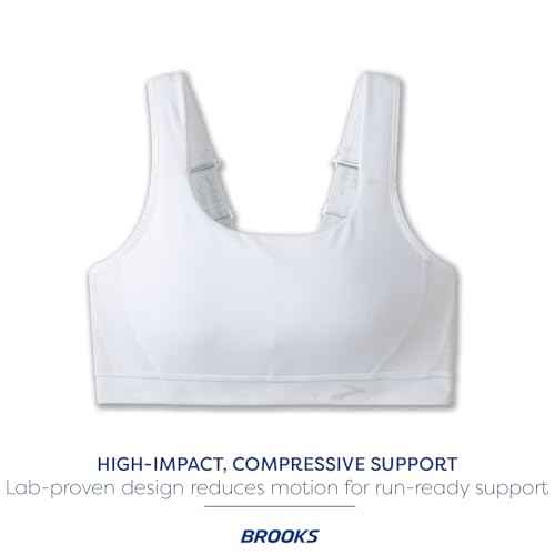 Brooks Women's Convertible 2.0 Sports Bra for High Impact Running, Workouts and Sports with Maximum Support