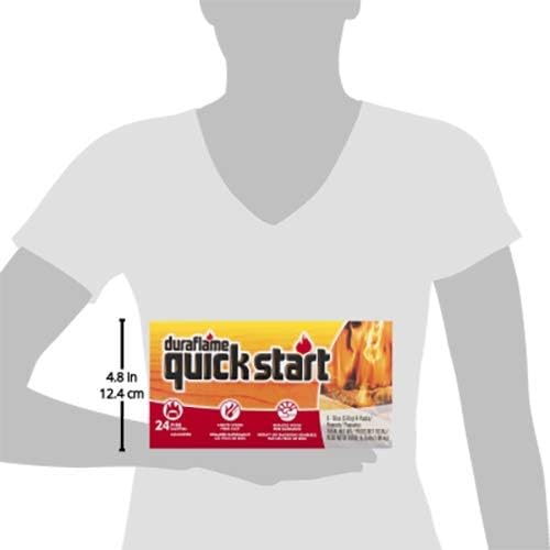 Duraflame Quick Start Firelighters - 10 Pack, Easy Lighting for Campfires & Grills