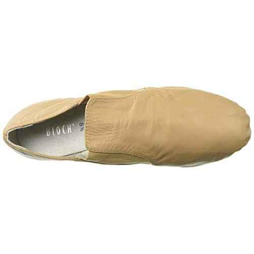 Bloch Dance Women's Elasta Bootie Leather and Elastic Split Sole Jazz Shoe