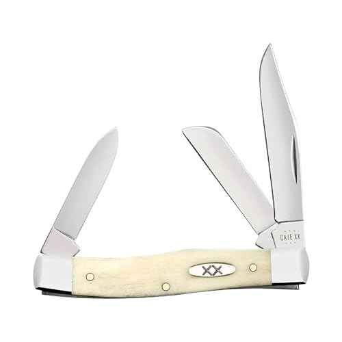 Case Cutlery CA13311: Medium Stockman NAT Bone