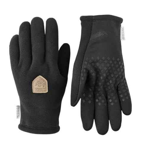 Hestra Infinium Fleece 5-Finger Glove, Windproof, Breathable Warm Glove for Hiking & Cold Outdoor Recreation