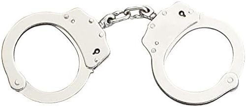 Heavy Duty Steel Handcuffs with 2 Keys - Professional Grade Tactical Restraints